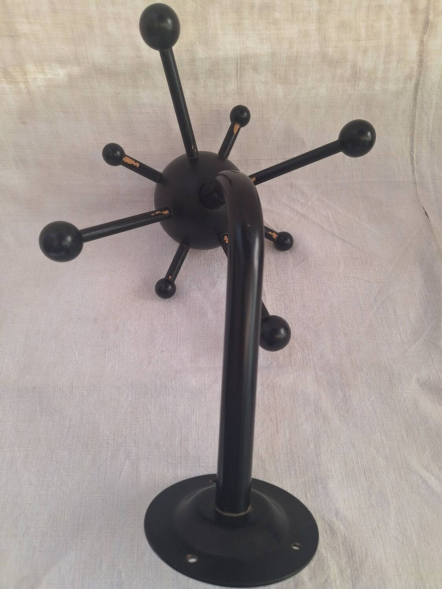 Paire de porte manteau sputnik 1990