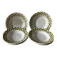 8 assiettes creuses - Faience Badonviller
