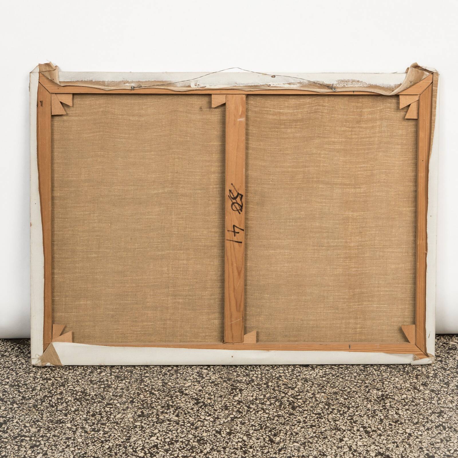 Colourful Female Nude Painting, 1964