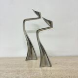 SCP ‘Swan’ / ‘Arclumis’ Candlesticks by Matthew Hilton, 1986