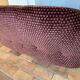 Vintage velvet sofa