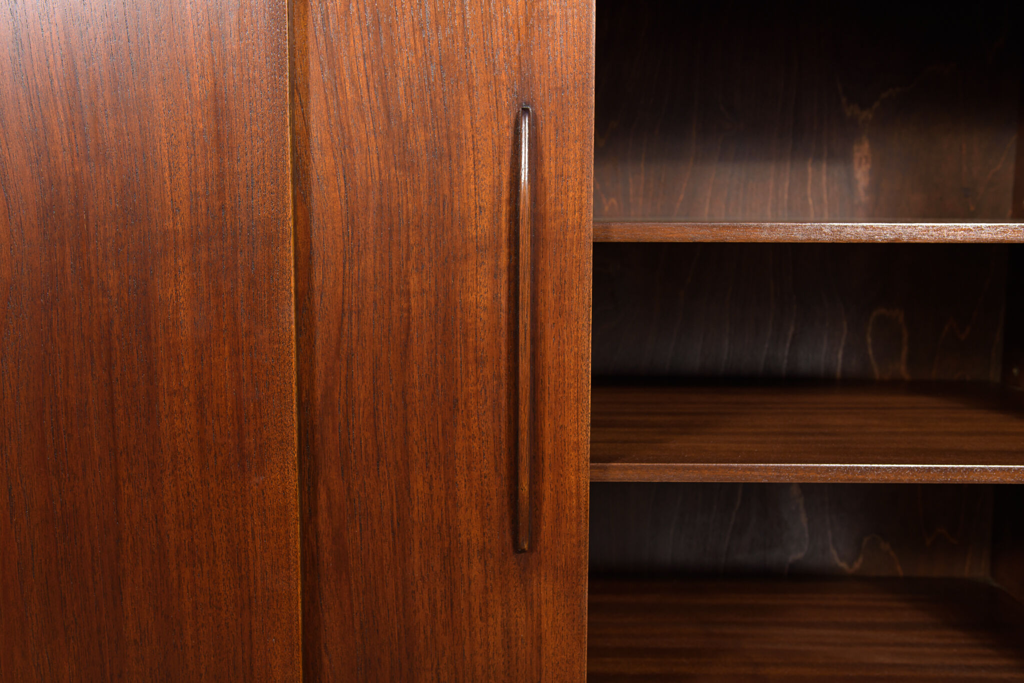 Mid century Danish Teak Highboard, 1960s