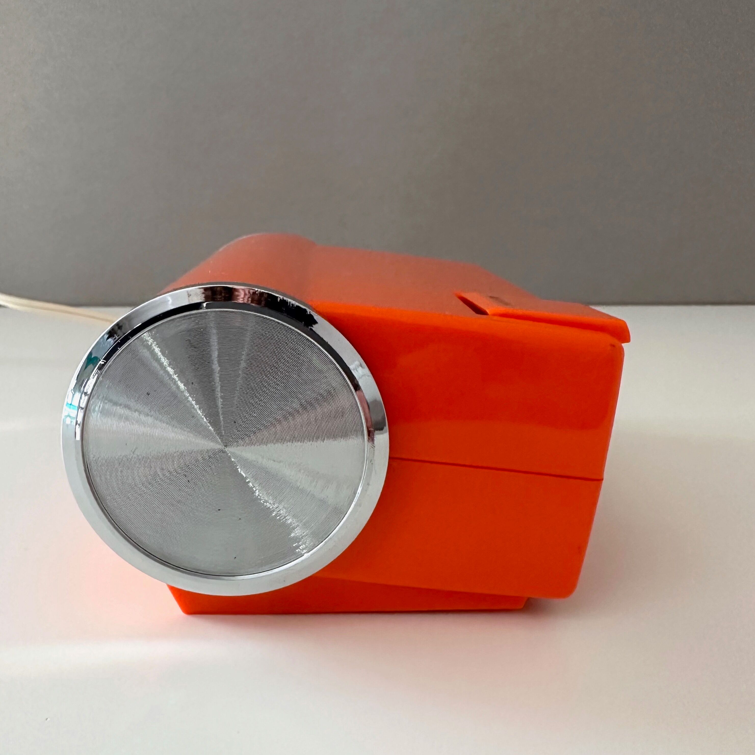 Sankyo 401 réveil orange années 70