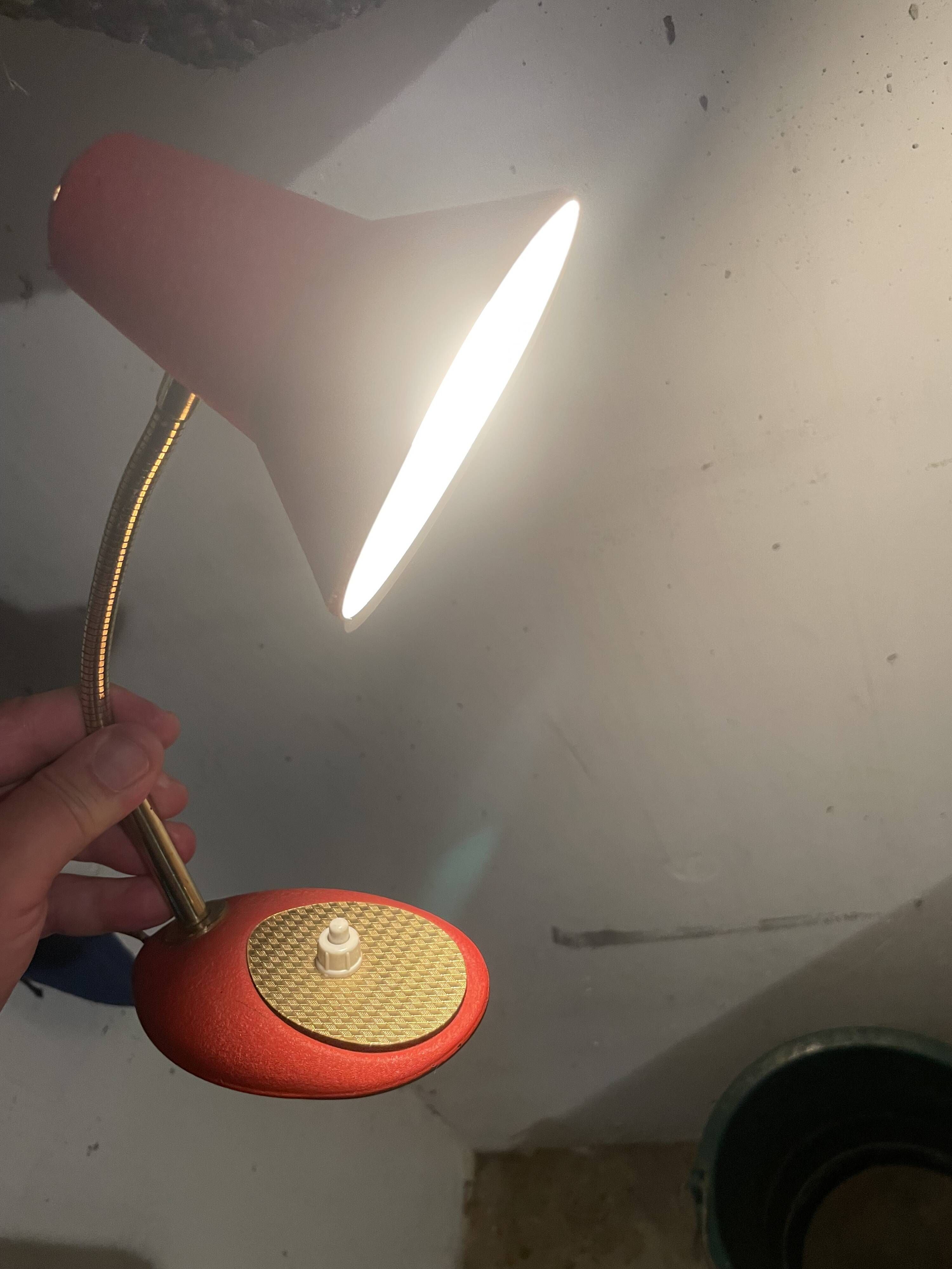 Aluminor lamp from the 1950s