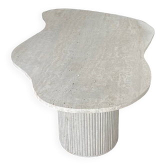 Table travertin