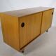 Erich Stratmann Sliding Door Sideboard 1960s Elm