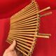 panier en rotin, bambou, corbeille vide poche vintage années 60