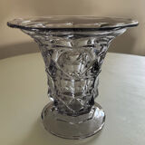 Vase Art déco en cristal violine