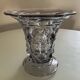 Art Deco vase in purple crystal