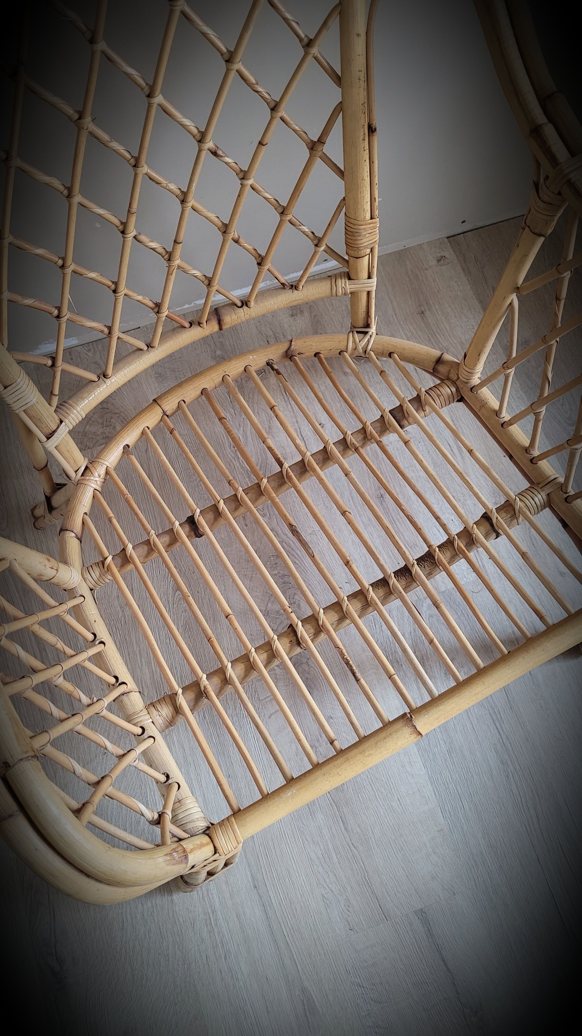 Fauteuil rotin adulte