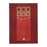Tableau peinture Indienne signée et datée de 1980