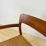 Chaise modèle 56, Niels O. Møller pour J.L. Møllers Møbelfabrik, Danemark années 1950