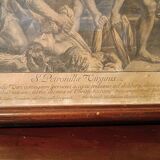 Jacob Frey, Saint Petronilla, engraving, 1731