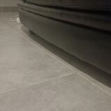 Black leather armchair Natuzzi