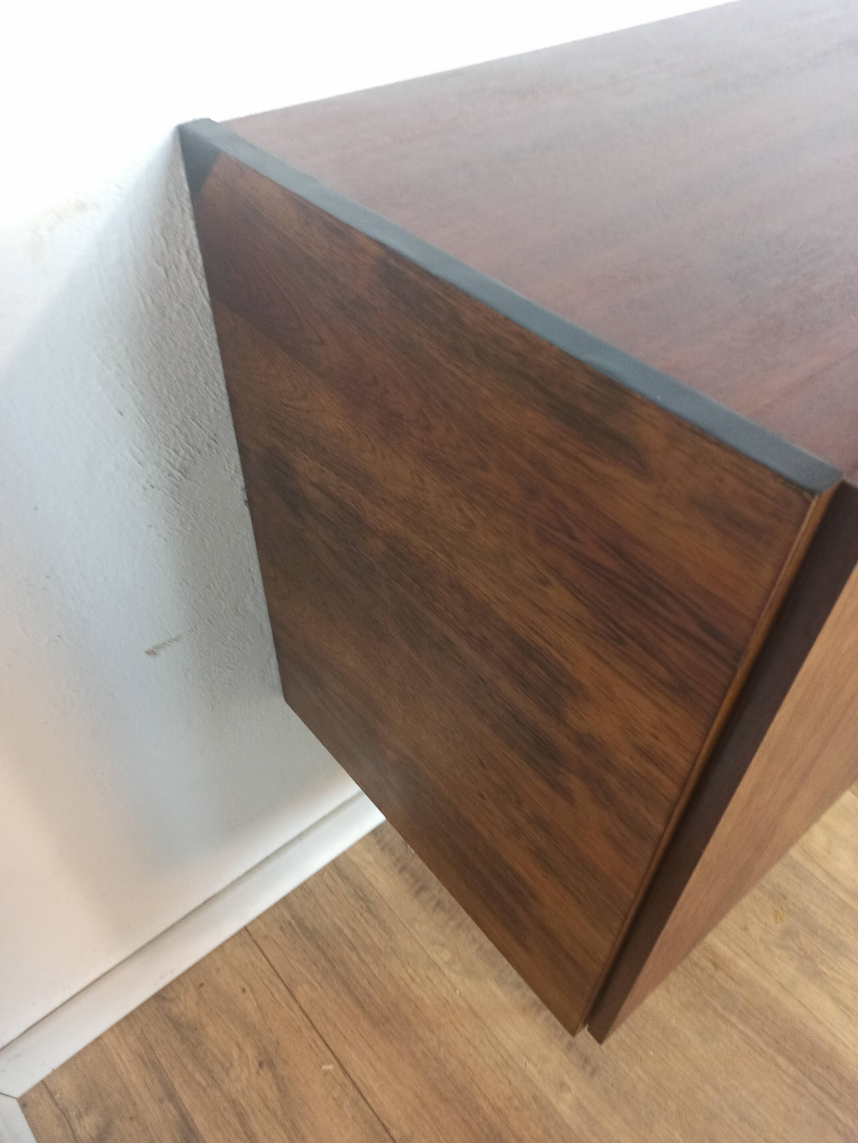 Scandinavian rosewood teak row