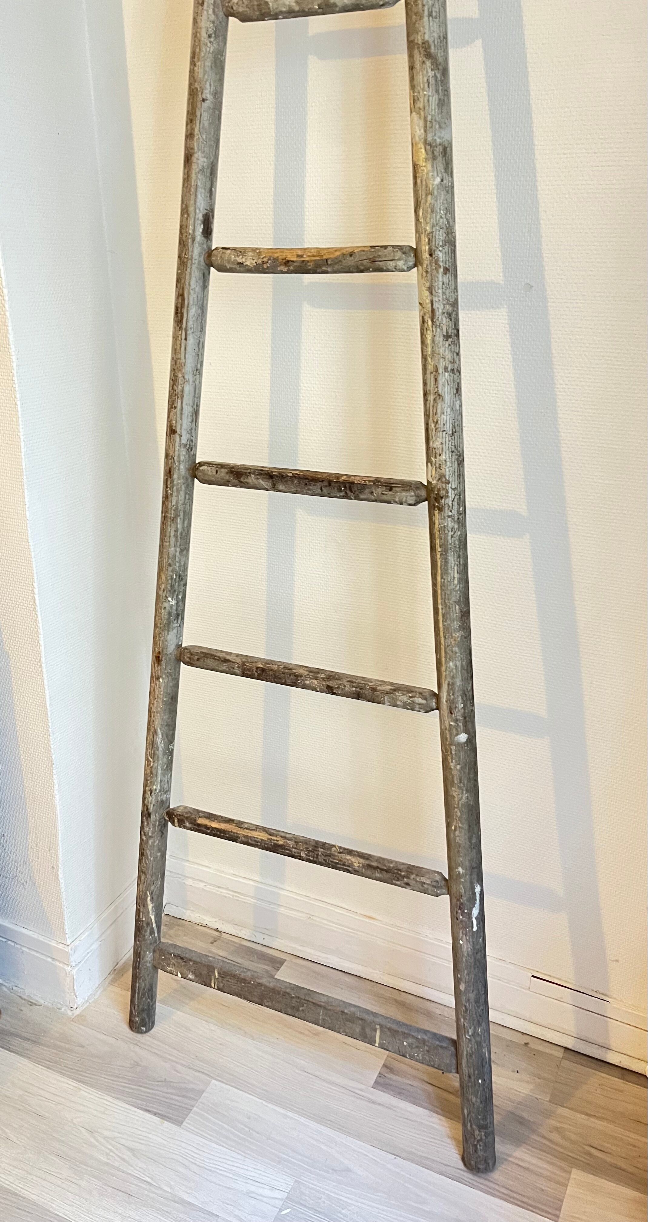 Old wooden ladder