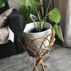 Porte plantes rotin