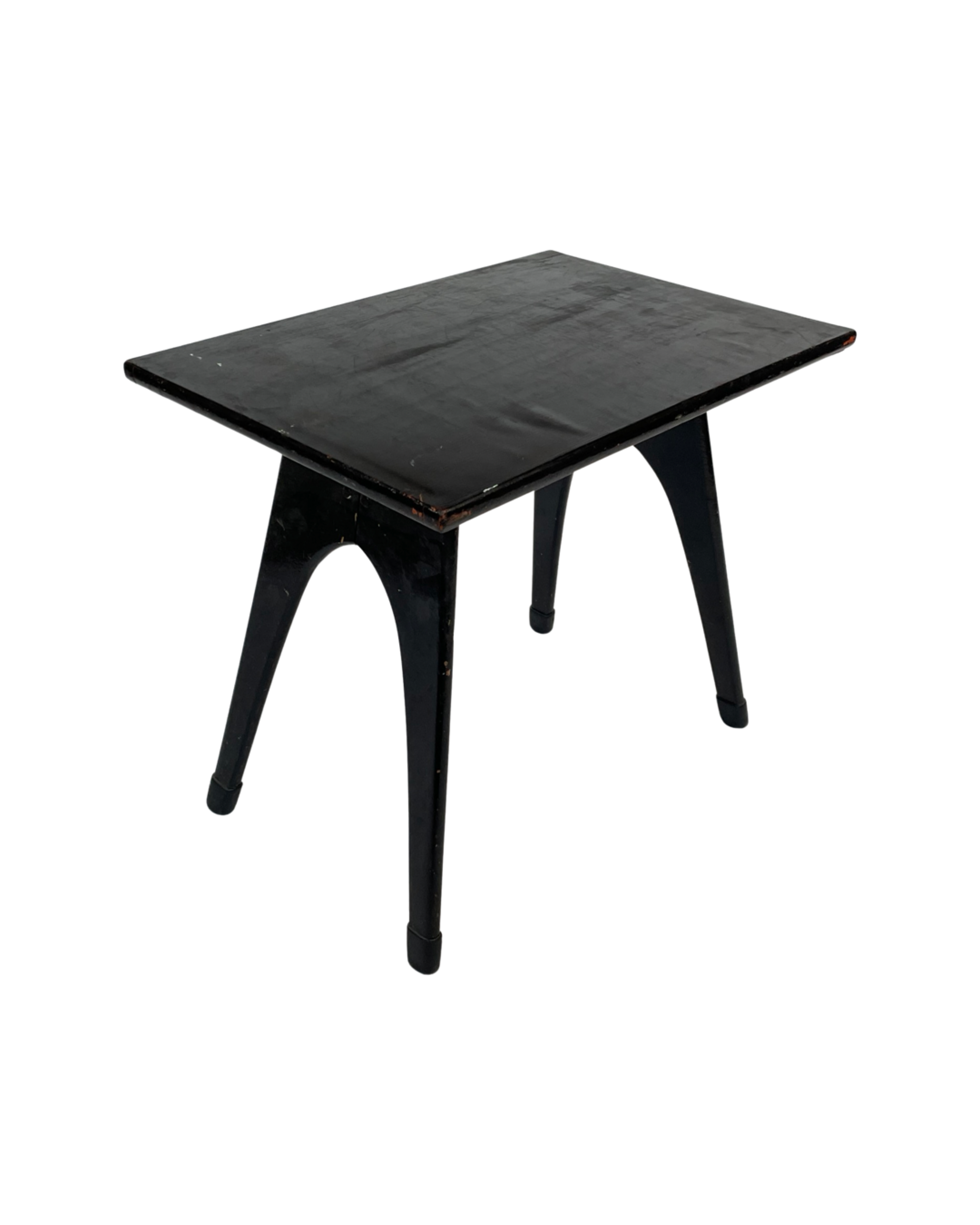 Brutalist table minimalist design 50s