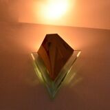 1980s modernist wall lamp Alaska Lux Lighting House Inc., Germany