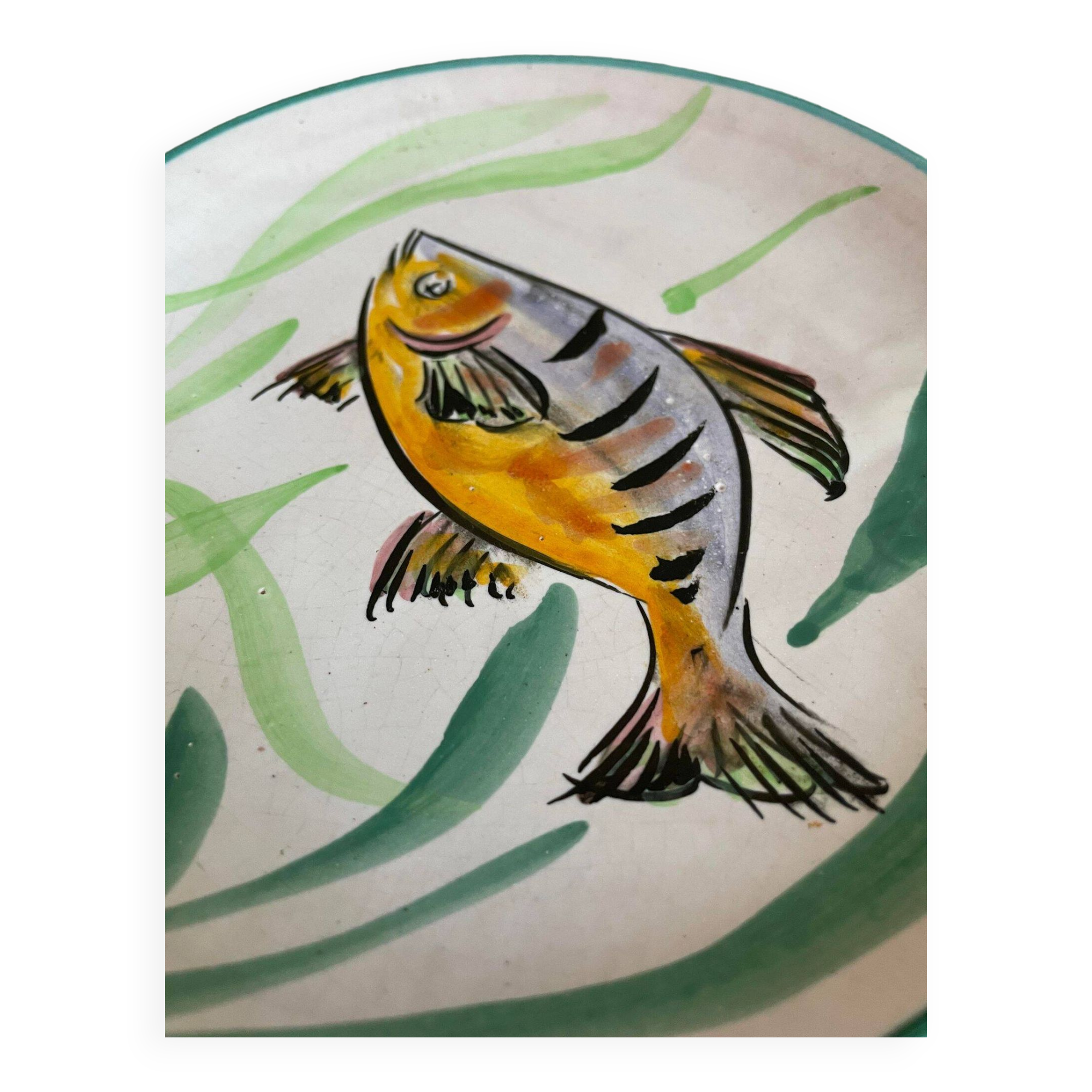 Valaluris plate fish decor