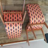 Pair of chairs with Scandinavian design