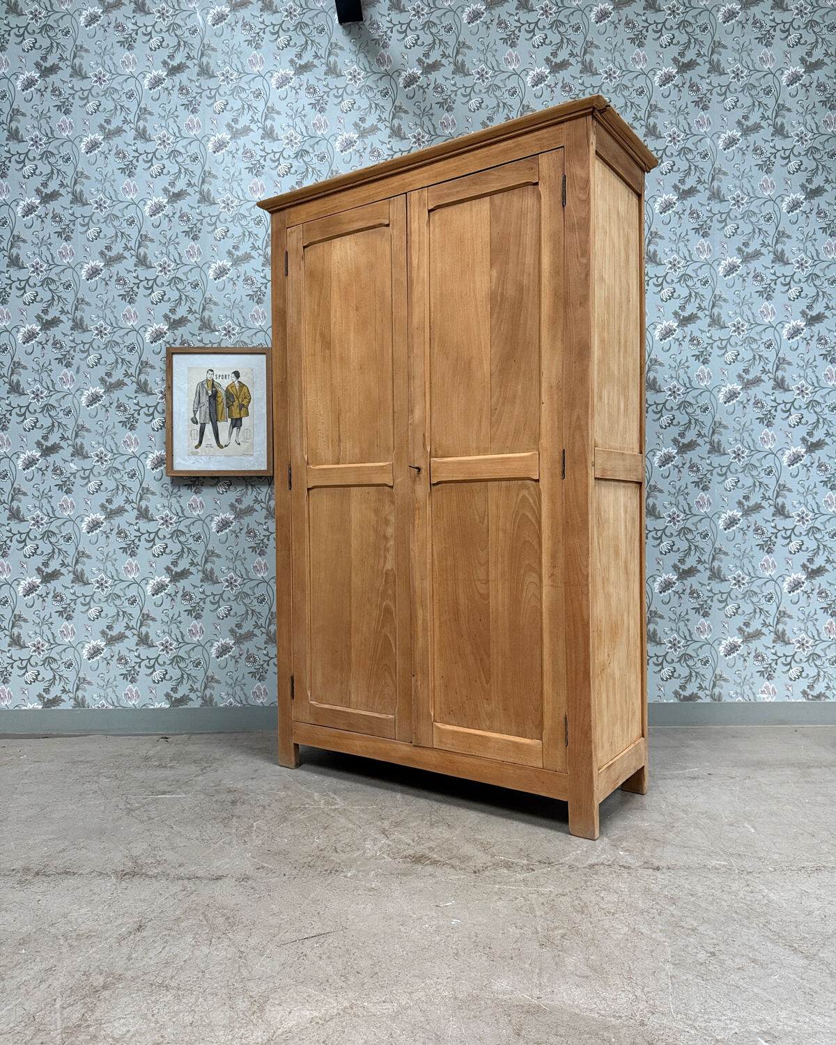 Parisian beech wardrobe (renovated)
