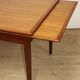 Danish Scandinavian extendable dining table in teak, 1960.