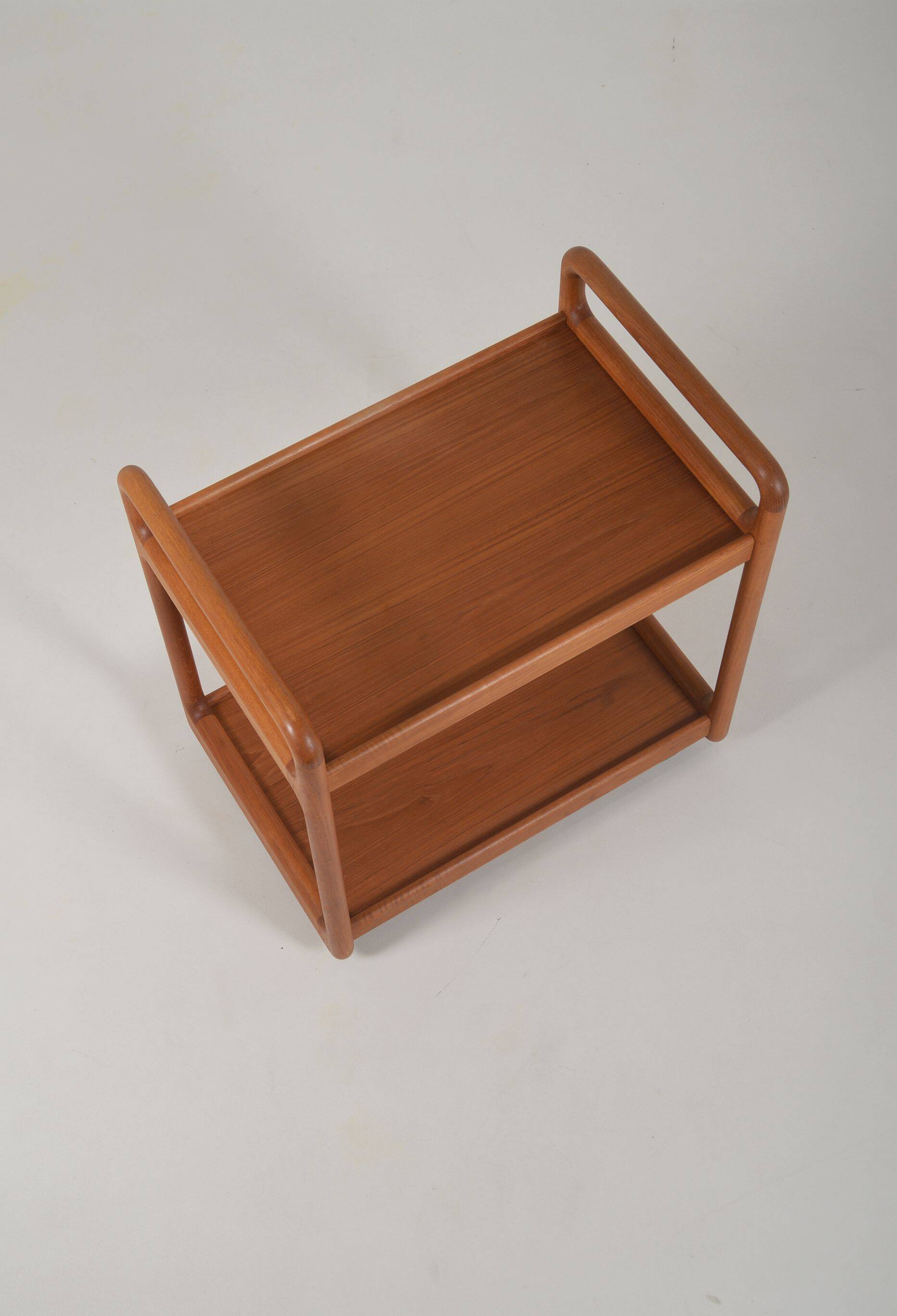 Danish serving trolley designed by Poul Cadovius for Cado, 1960s