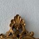 Golden frame mirror 27x50cm