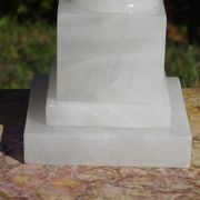 Lampe en albâtre