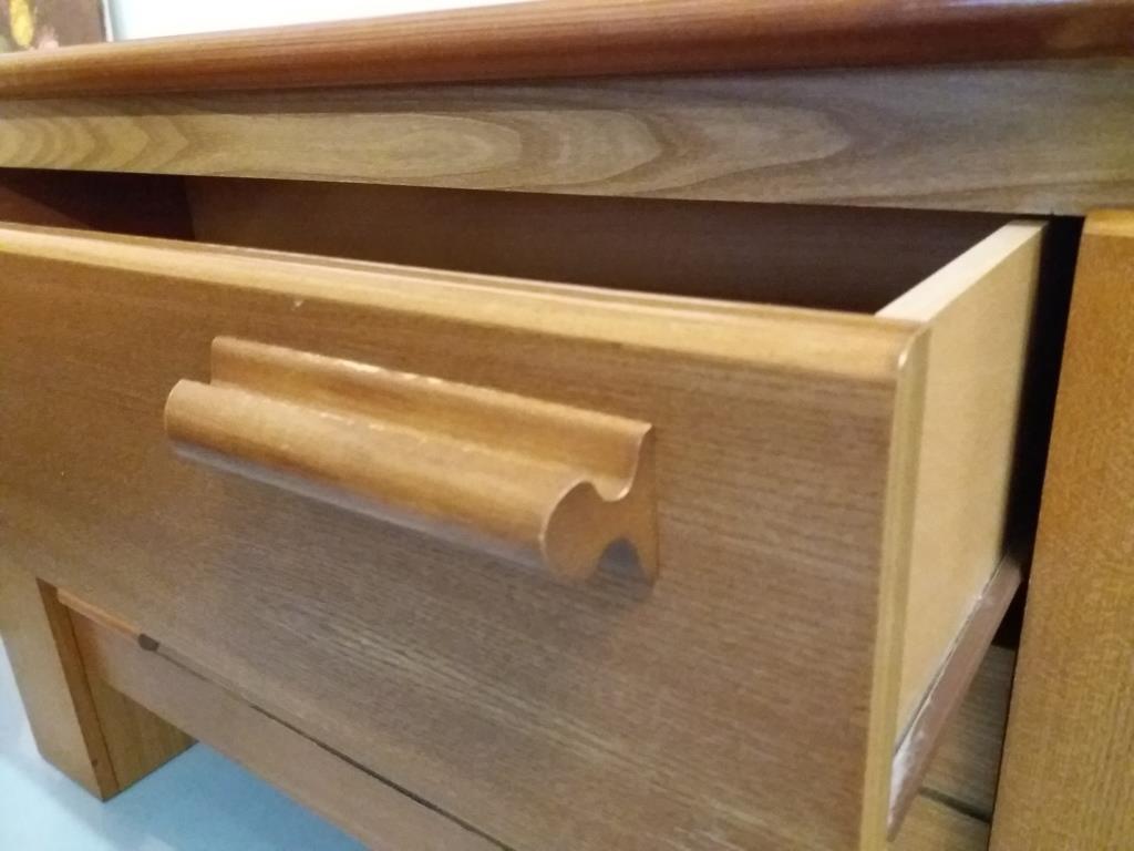 Oak-plated dresser 1980