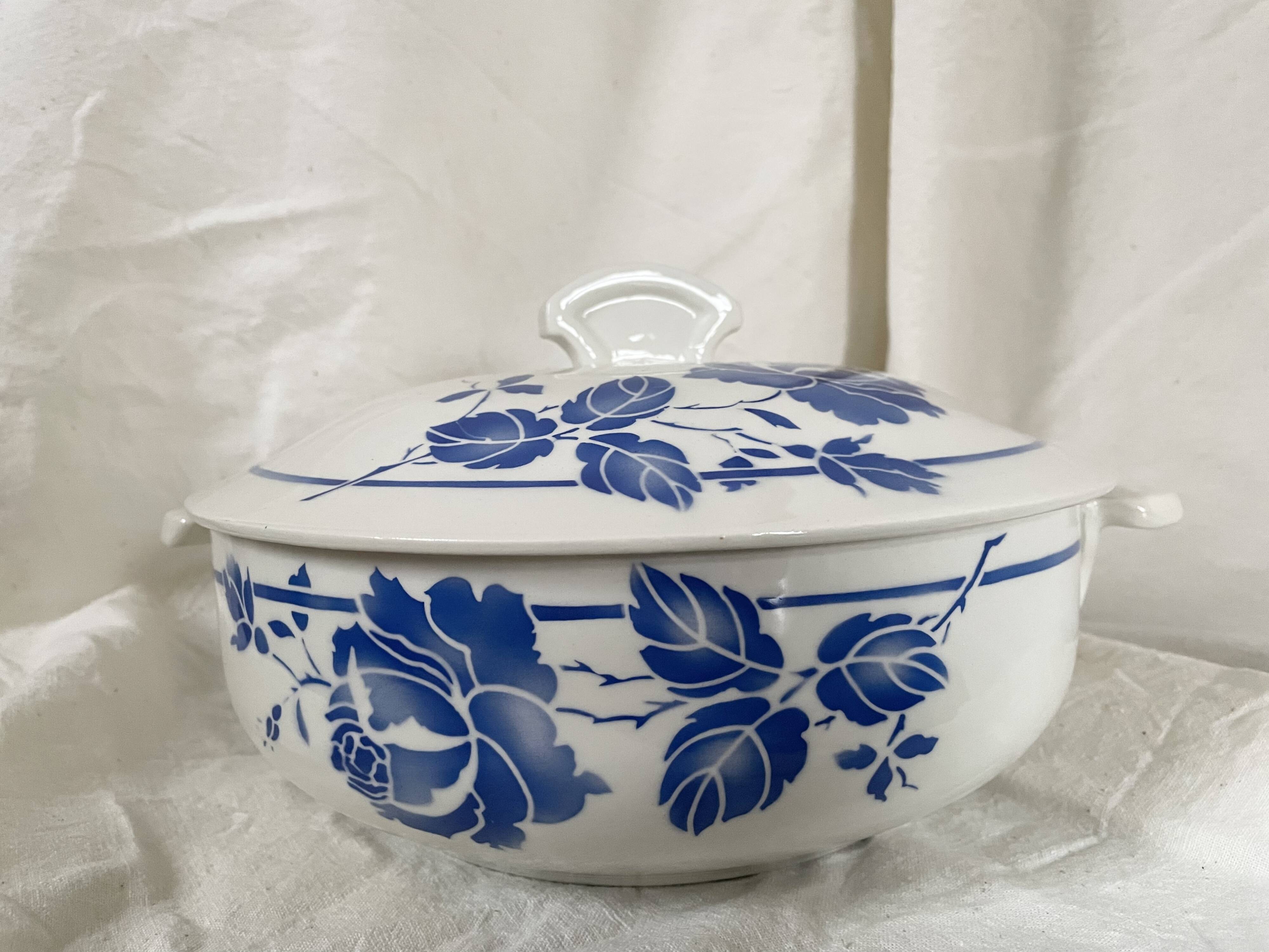 Moulin des Loups and Hamage earthenware tureen