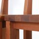 Set of 4 pinewood chairs by Sven Larsson / 1970s / Brutalism / Postmodern design