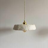 Vintage recycled market paper pendant light