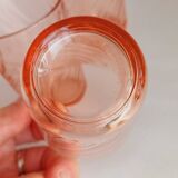 Verres à eau Rosaline rose