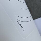 Henri Matisse vellum screenprint framed by King McGraw