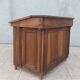 19th-century walnut writing desk.
