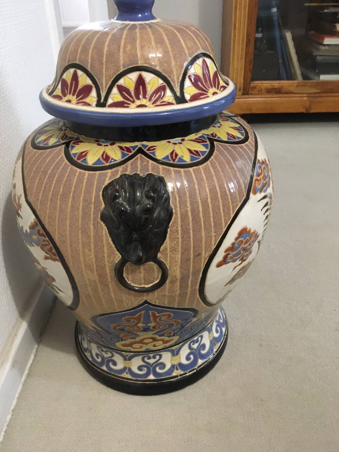 Vase décoratif ethnique