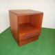 Vintage teak bedside