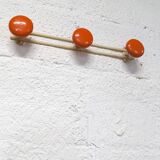 Vintage metal coat rack
