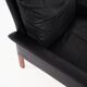 Fauteuil en palissandre, design scandinave, années 1960, designer : Hans Olsen, production : Danemark