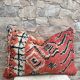 Vintage Berber Kilim cushion cover: Moroccan wool cushion