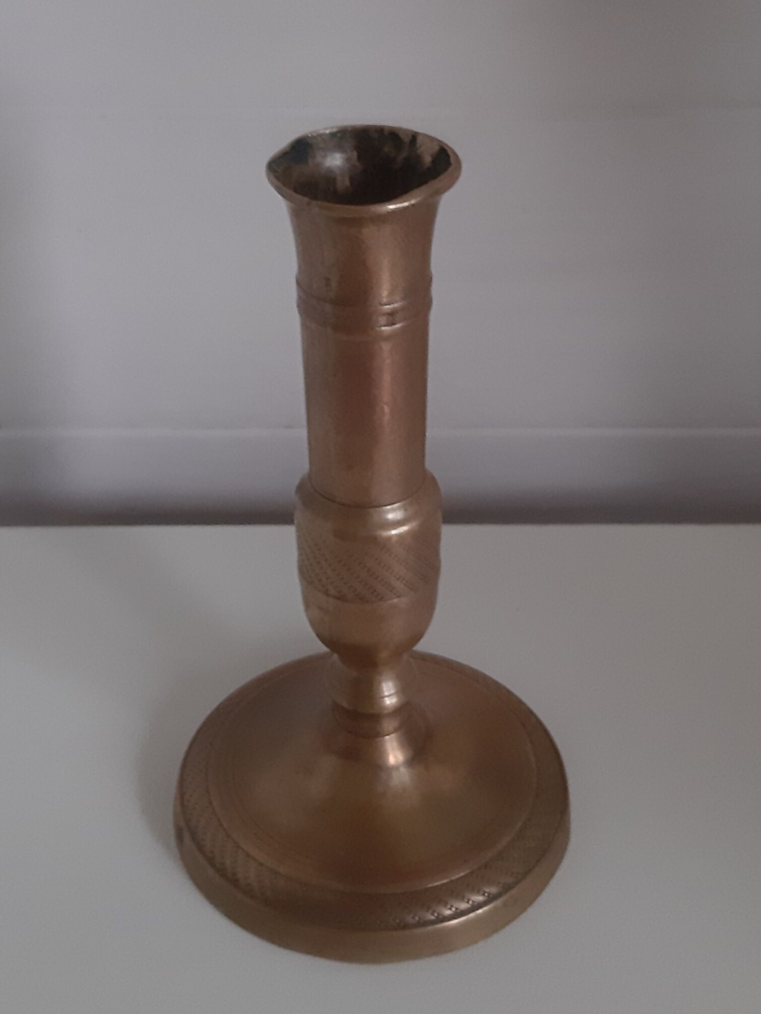 Antique candle holder