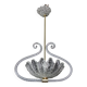 Charming Art Deco Pendant Chandelier by Ercole Barovier, 1940s