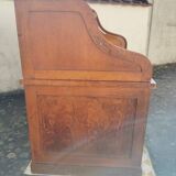 American desk with a "roll top" curtain