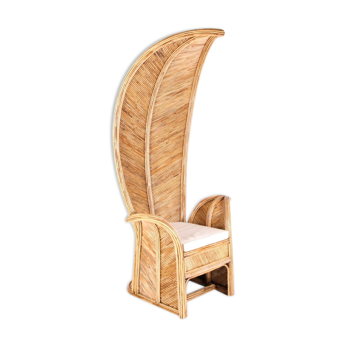 Rattan armchair