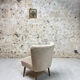 2 cocktail armchairs