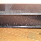 Vintage gold metal wall shelf for mofp