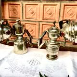 2 Acetylene Luxor and Vita carbide bike lamps