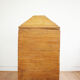 Vintage rattan and wicker storage box